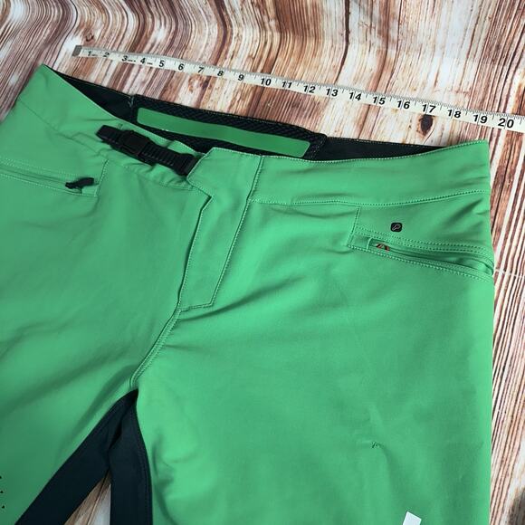 Leatt MTB GRAVITY 4.0 Men Sz XXL US 36 Green Black BMX Mountain Bike Pants 39x32 - Picture 3 of 9